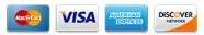 Tarjetas aceptadas: Mastercard, Visa, American Express y Discover